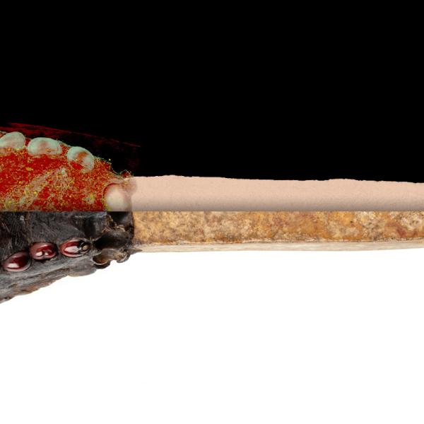 Aboriginal knife banner
