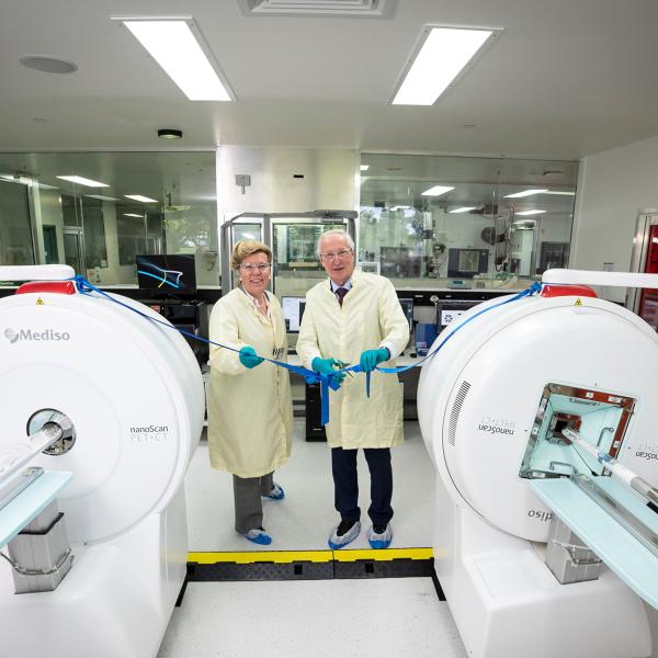 Dr Simone Richter and Istvan Mikola