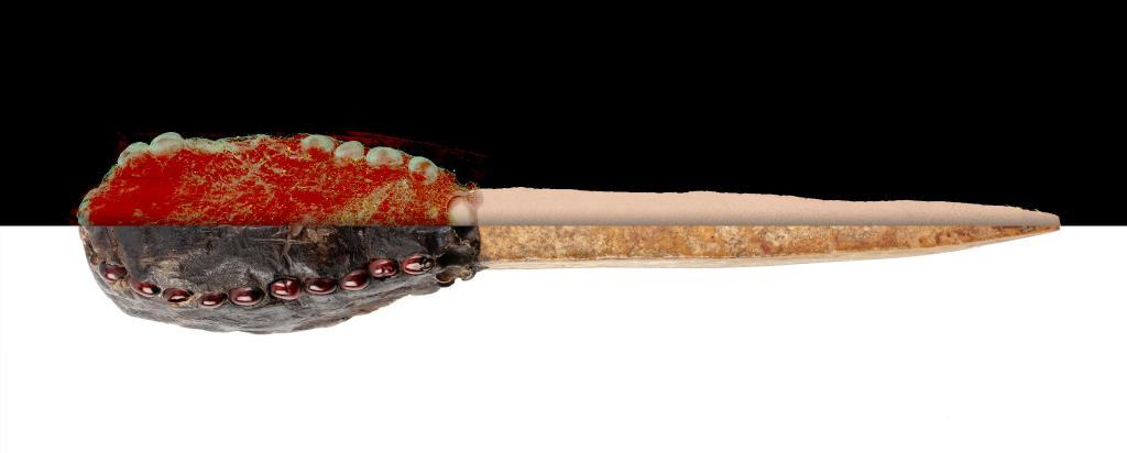 Aboriginal knife banner