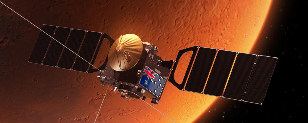 satellite in space