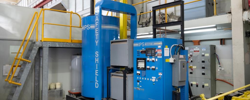 Hot Isostatic Press machinery in Synroc demonstration plant at ANSTO
