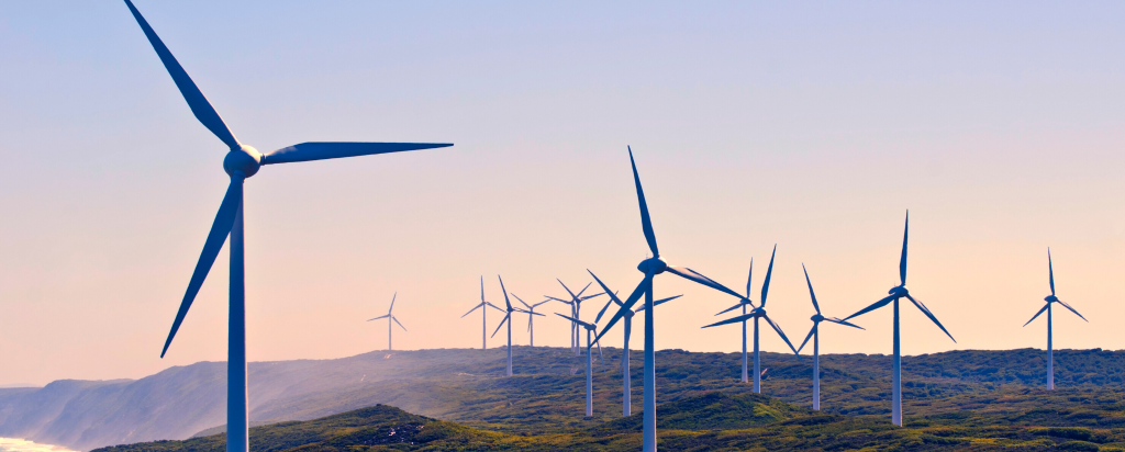 wind turbines