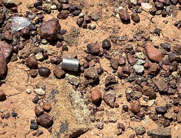 - The missing radioactive capsule was located two meters off the Great Northern Highway.
