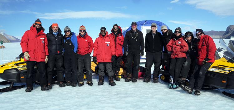 Taylor Glacier crew