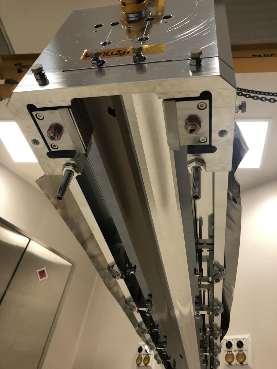The surface of the MEX1 focusing mirror