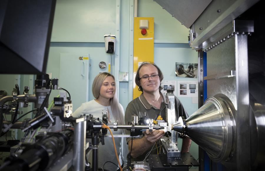 SAXS WAXS beamline