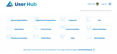 User Hub Dashboard